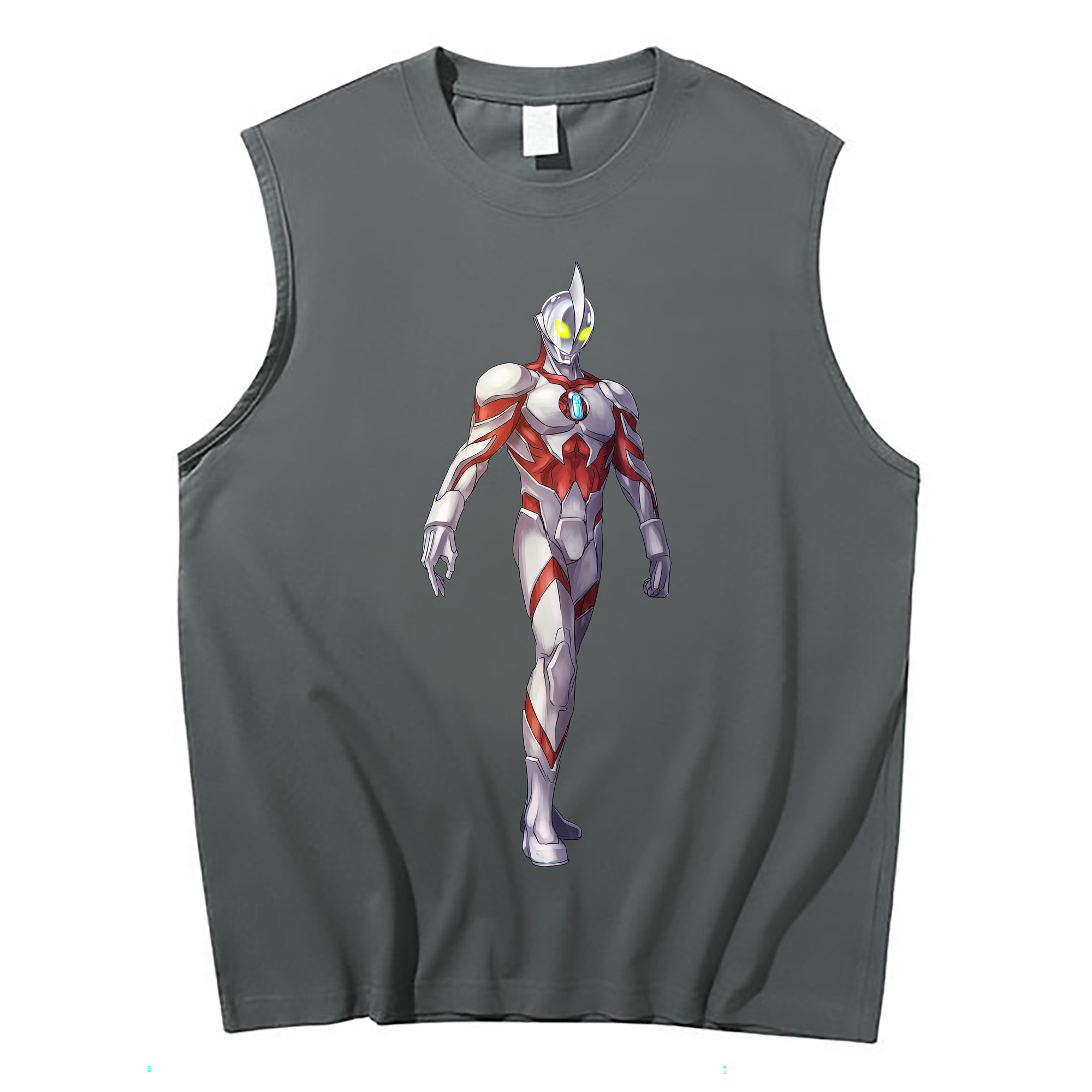 （画像用） ウルトラマン Ultraman コットン100％タンクトップ（フロントプリント）